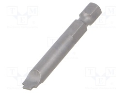 Screwdriver bit; slot; 6,5x0,9mm; Overall len: 50mm
