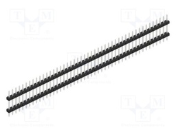 Connector: pin strips; pin header; male; PIN: 47; 2mm; THT; 1x47