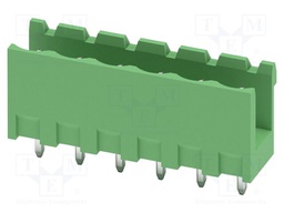 PCB headers, nominal cross section: 2.5 mm?, color: green, n
