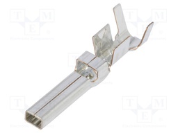 Contact; male; 12AWG; tinned; crimped; for cable; 6.2mm; -25÷90°C