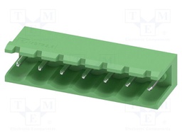 PCB headers, nominal cross section: 2.5 mm?, color: green, n