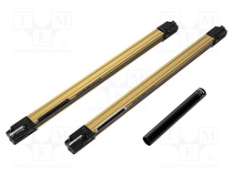 Safety light curtain; H: 550mm; 0.3÷9m; IP67; SF4B; 24VDC; lead