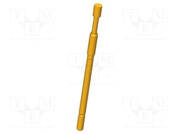 Test needle; Operational spring compression: 4mm; 8A; Ø: 2mm; 3N