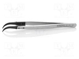 Tweezers; Blade tip shape: sharp; Tweezers len: 130mm; ESD