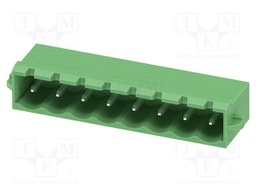 PCB headers, nominal cross section: 2.5 mm2, color: green, n