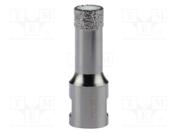 Diamond hole saw; 16mm; glaze,ceramic tile; Thread: M14