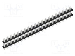 Connector: pin strips; pin header; male; PIN: 98; 2mm; THT; 2x49