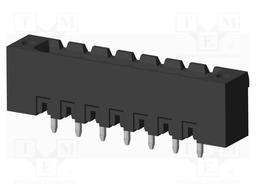 Connector: pluggable terminal block; socket; male; on PCBs