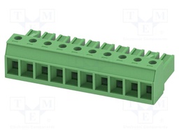 PCB connector, nominal cross section: 4 mm?, color: green, n