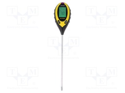 PH meter; LCD,with a backlit; 3,5÷9,0pH; Dim: 122x63x36mm; 73g