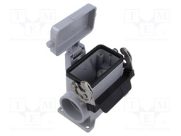 Enclosure: for HDC connectors; C-TYPE; size 57.27; Gland holes: 1