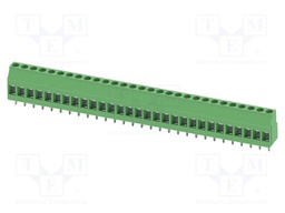 PCB terminal block, rated current: 24 A, rated voltage (III/