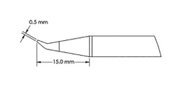 Tip; bent conical; 0.5mm; for soldering station; GT-HP-T6C