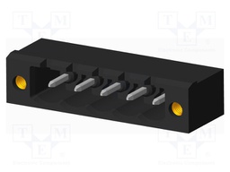 Connector: pluggable terminal block; socket; male; on PCBs
