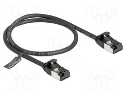 Patch cord; U/FTP; Cat: Cat 8.1; RJ45 plug,both sides; 0.5m; TPE