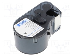 Label; 25.4mm; white; H: 48.26mm