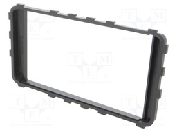 Radio mounting frame; Toyota; 2 DIN; black
