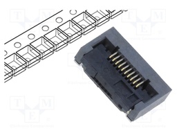 Connector: FFC/FPC; FH28K; horizontal; SMT; PIN: 10; 500mA; 50V