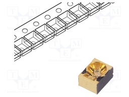IR transmitter; 850nm; transparent; 90mW; 15°; SMD; 100mA; 1.5÷1.8V