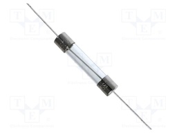 Fuse: fuse; quick blow; 12A; 32VAC; cylindrical,glass; 6.3x32mm