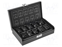 Socket; socket spanner; Mounting: 1/2"; 10pcs.