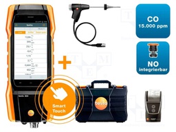 Meter: flue gas analyzer; touch screen,LCD 5"; 0÷21% (O2)