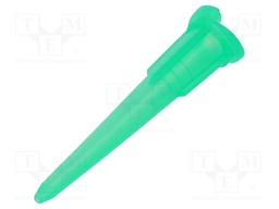 Needle: plastic; 1.25"; Size: 18; double tapered,straight; 0.84mm