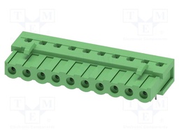 PCB headers, nominal cross section: 2.5 mm?, color: green, n
