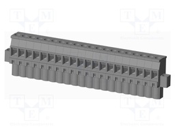 Connector: pluggable terminal block; plug; female; angled 90°