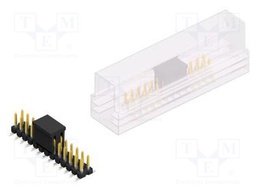 Connector: pin strips; pin header; male; PIN: 26; 2.54mm; SMT; 2x13