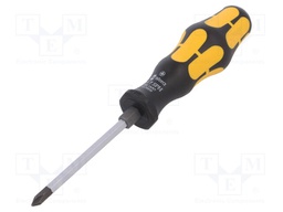 Screwdriver; Phillips; Size: PH1; for impact,assisted with a key