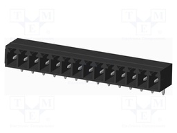 Connector: pluggable terminal block; socket; male; on PCBs