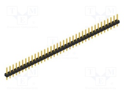 Connector: pin strips; pin header; male; PIN: 36; 2.54mm; THT; 1x36