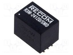 Converter: DC/DC; 3W; Uin: 9÷36V; Uout: 12VDC; Uout2: 12VDC; SMD; 2.7g