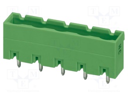 PCB headers, nominal cross section: 2.5 mm?, color: green, n