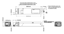 Power supply: switched-mode; for building in; 450W; 12VDC; 37.5A