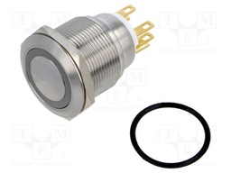 Switch: vandal resistant; Pos: 2; SPDT; 3A/220VAC; 5A/24VDC; IP65