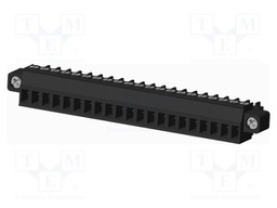 Connector: pluggable terminal block; plug; female; straight; 300V