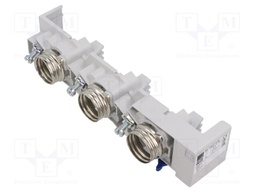 Fuse base; DII; 25A; 500VAC; Poles: 3; 500VDC; 10pcs.