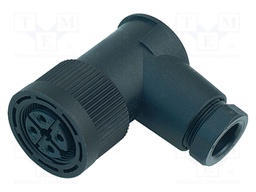 Plug; Connector: M18; 714; female; PIN: 4; unshielded; 5A; IP67; 250V