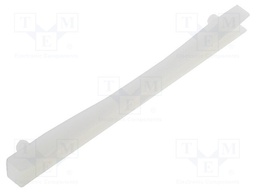 PCB guide; polyamide; natural; A: 76.2mm; UL94V-2; B: 63.5mm