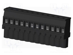 Connector: pluggable terminal block; plug; female; angled 90°