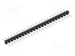 Connector: pin strips; pin header; male; PIN: 23; 2.54mm; SMT; 1x23
