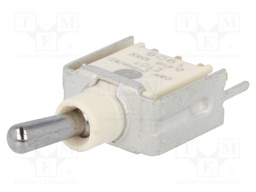 Switch: toggle; Pos: 2; SPST; ON-ON; 0.4A/20VAC; 0.4A/20VDC; IP57