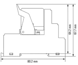 Relay: interface; DPDT; Ucoil: 48VDC; 5A; DIN; Variant: Relay set