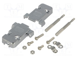 Enclosure: for D-Sub connectors; D-Sub 9pin,D-Sub HD 15pin
