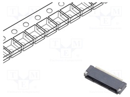 Connector: FFC/FPC; FH28K; horizontal; SMT; PIN: 30; 500mA; 50V