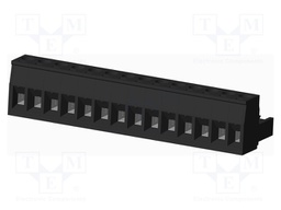 Connector: pluggable terminal block; plug; female; straight; 300V