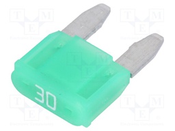 Fuse: fuse; 30A; 12VDC; automotive; 10,9mm; SMART GLOW