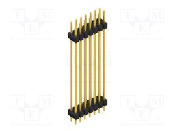 Connector: pin strips; pin header; male; PIN: 14; 2.54mm; THT; 2x7